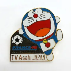 1998 FIFA World Cup テレビ朝日 ドラえもん ピンバッジ 2026年最新】1998 フランス ワールドカップ ピンバッジの人気アイテム