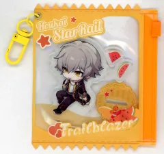 【中古】キーホルダー 開拓者(男) フレッシュサンシャインシリーズ ちびキャラシャカシャカキーホルダー 「崩壊：スターレイル」