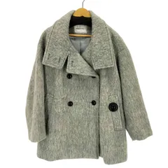 ナチュラルビューティーベーシック NATURAL BEAUTY BASIC スタンドネックシャギーミディコート レディース JPN：M 