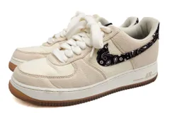 ナイキ／NIKE シューズ スニーカー 靴 ローカット メンズ 男性 男性用 レザー 革 本革 オフホワイト 白 ホワイト  DJ4631-200 Air Force 1 Low Paisley Rattan Pale Ivory Black エアフォースワン