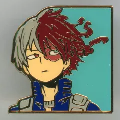 【中古】バッジ・ビンズ 轟焦凍(正面/目線左向き) キャラクターピンズコレクション 「僕のヒーローアカデミア」