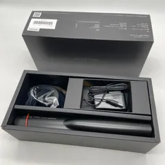  ② CARE PRO professional  BUI-01 ブラック ケアプロ ストレートヘアアイロン 超音波アイロン トリートメント浸透促進器【C464】