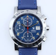 中古品 ジラールペルゴ 7500自動巻き時計 ワニガワ - メルカリ