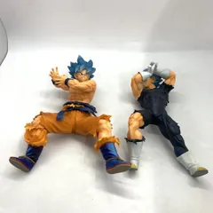 【中古】本体ﾉﾐ台座無し）A賞 超サイヤ人ゴッド超サイヤ人孫悟空&超サイヤ人ゴッド超サイヤ人ベジータ フィギュア MASTERLISE ｢一番くじ ドラゴンボール VSオムニバス超｣[10]