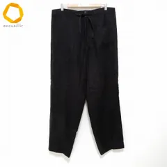 #spc ワイズフォーメン Y's for men パンツ 黒 麻 センタープレス ヨウジヤマモト メンズ [961325]のサムネイル