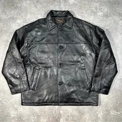 Sourcream サワークリーム パッチワークレザージャケット 本革 アウター メンズ ブラック 黒