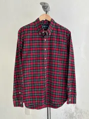 POLO ポロ ラルフローレン レッド COLOR ブラックウォッチ シャツ