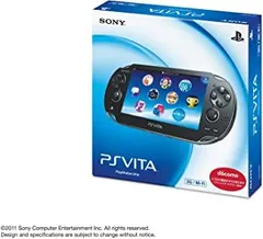 PlayStation Vita (プレイステーション ヴィータ) 3G/Wi‐Fiモデル クリスタル・ブラック (初回限定版) (PCH-1100 AA01)