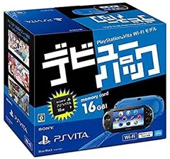 PlayStation Vita デビューパック Wi-Fiモデル ブルー/ブラック