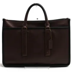 コーチ／COACH バッグ ブリーフケース ビジネスバッグ 鞄 ビジネス メンズ 男性 男性用 レザー 革 本革 ダークブラウン 茶 ブラウン  70723 Legacy Brief レガシー ブリーフ