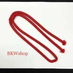 ＜現品限り＞　used　帯締め　　丸ぐけ　赤ラメ　打掛　花嫁様　婚礼　結婚式　着物