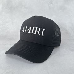 AMIRI アミリ ロゴ メッシュ ベースボールキャップ ブラック