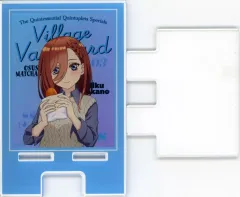 【中古】スマホ・モバイルスタンド(アクリル) 中野三玖 スマホスタンド 「五等分の花嫁∽×ヴィレッジヴァンガード」