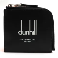 ダンヒル／Dunhill 財布 ウォレット メンズ 男性 男性用 レザー 革 本革 ブラック 黒  DU22R2005DP LEGACY ZIP COAT WALLET レガシー L字ファスナー型コインケース 小銭入れあり L字ファスナー