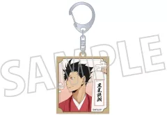 【新品】キーホルダー 黒尾鉄朗 木札キーホルダー 「ハイキュー!!」