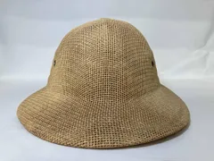 NEW YORK HAT ニューヨークハット ストローハット 麦わら帽子 ピスヘルメット アメリカ USA製 塗装剥げ有
