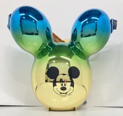 DISNEY PARKS ポップコーンバケット ミッキーバルーン ブルー&ゴールドグラデーション