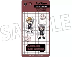 【新品】シール・ステッカー 宮侑＆宮治 スマホステッカー 「ハイキュー!!」