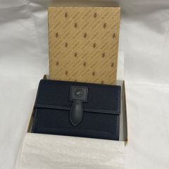 ◇ HUNTINGWORLD 二つ折り 財布 キャンパス ブラック系 【保管品/美品
