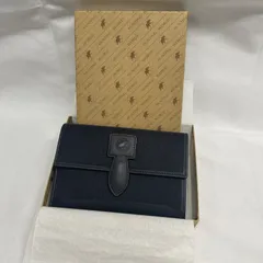 ◇ HUNTINGWORLD 二つ折り 財布 キャンパス ブラック系 【保管品/美品】 約14.5x10x2cm アクセサリー ハンティングワールド / 中古 030503のサムネイル