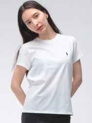 新品タグ付き】ポロラルフローレン Tシャツ 白 XL レディース - メルカリ
