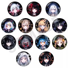 魔法少女ノ魔女裁判 トレーディング缶バッジ 全13種 コンプセット まの
