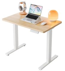 FLEXISPOT 電動式スタンディングデスク EF1 キャスター付60×120 - メルカリ
