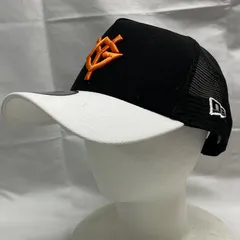 ◇ 読売 ジャイアンツ NEWERA アジャスタブル キャップ 【ラベルあり/袋なし】【保管品/美品】 ニューエラ 帽子 つば付き / 中古 030603のサムネイル