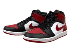 NIKE (ナイキ) AIR JORDAN 1 MID SE エアジョーダンワン スニーカー HV4091-006 US9.5 27.5cm レッド ブラック ホワイト メンズ/078
