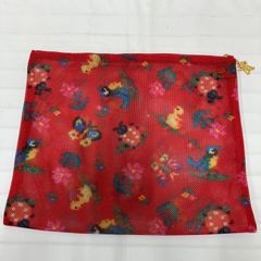 新品】限定品 FEILER フェイラー ハイジ メッシュ巾着 レア レッド