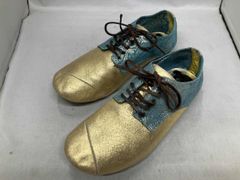 Irregular Choice イレギュラーチョイス シューズ ゴールド 39 - メルカリ