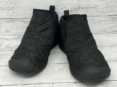 美品】KEEN キーン ハウザー アンクルブーツ ブラック 黒 24 - メルカリ