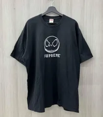 Supreme × NIGHTMARE BEFORE CHRISTMAS/シュプリーム ナイトメアー ビフォア クリスマス/半袖Tシャツ/スケルトンTシャツ/ブラック/XXL