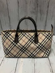 BURBERRY BLUE LABEL ハンドバッグ ノバチェック 