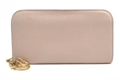 クリスチャンディオール／Christian Dior 長財布 財布 ウォレット レディース 女性 女性用 レザー 革 本革 ベージュ  S02710TRL Diorissimo Voyageur Zip Long Wallet ディオリッシモ 小銭入れあり シ