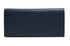 プラダ／PRADA 長財布 財布 ウォレット メンズ 男性 男性用 レザー 革 本革 ネイビー 紺  2MV836 PORTAF.VERTICALE SAFFIANO 小銭入れあり 二つ折り 定番
