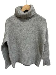 【美品】GALERIE VIE  ギャルリーヴィー　タートルネックセーター　ニット　グレー　レディース　サイズM【Z1797】