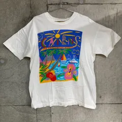 90s Ken Done print T-shirt / プリントTシャツ M