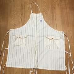 マニー many エプロン カントリー柄 綿 レア レトロ - メルカリ