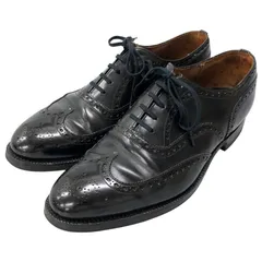 チャーチ ブックバインダー ウィングチップ  メンズ ブラック【LA】【中古】