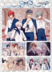 【中古】グッズセット 集合 クリアしおり＆シートセット 「アイドリッシュセブン」 spoon.2Di vol.112 付録