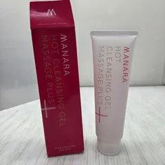 3 S02604 maNara マナラ ホットクレンジングゲル マッサージプラス メイク落とし200g 美容 肌ケア 美品