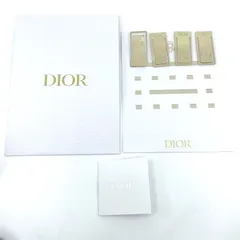 Dior ディオール ノベルティ クリップ ブックマーク ゴールド 4個セット　箱付きのサムネイル