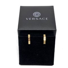 VERSACE グレカ 両耳ピアス 1008760ゴールド メンズ （ゴールド