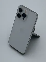 【中古・画面キズ有・バッテリー劣化・フレームキズ有】iPhone 13 Pro 256GB シルバー simロック解除済