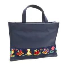 美品 FEILER フェイラー FEILER×VERY 学校フェイラー スクエアミニバッグ トートバッグ ヒヨコ 蝶 レディース AM8240 