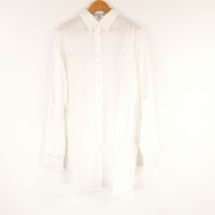 美品 Chenon シュノン バンドカラーブラウス 1点 M ポリエステル100％ 長袖 シャツ レディース AO2850A52 美品 Chenon シュノン バンドカラーブラウス 1点 M ポリエステル100