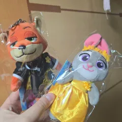 CGV ズートピア ニック ジュディ ぬいぐるみ キーホルダー セット