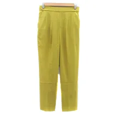 グローバルワーク GLOBAL WORK テーパードパンツ アンクル丈 M マスタードイエロー /HO9