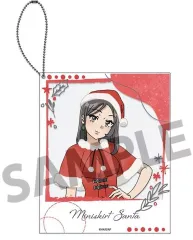 【新品】キーホルダー ミニスカサンタ ポラロイド風アクリルキーホルダー 「青春ブタ野郎はサンタクロースの夢を見ない」